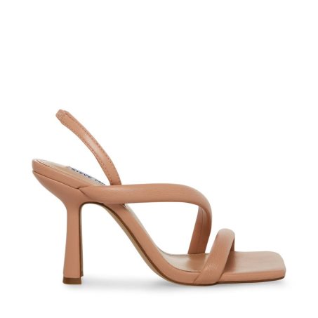 Brown Steve Madden Elizabeth Women's Heels Sandals | PH 5630EBP